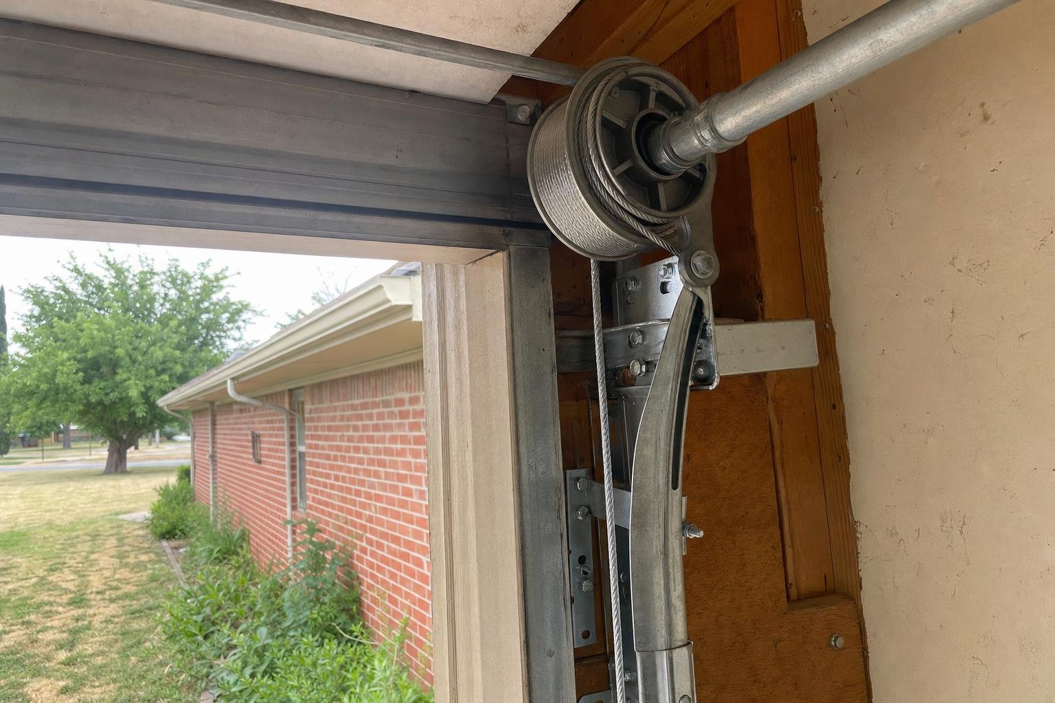 Garage Door Cable Replacement in Lawton