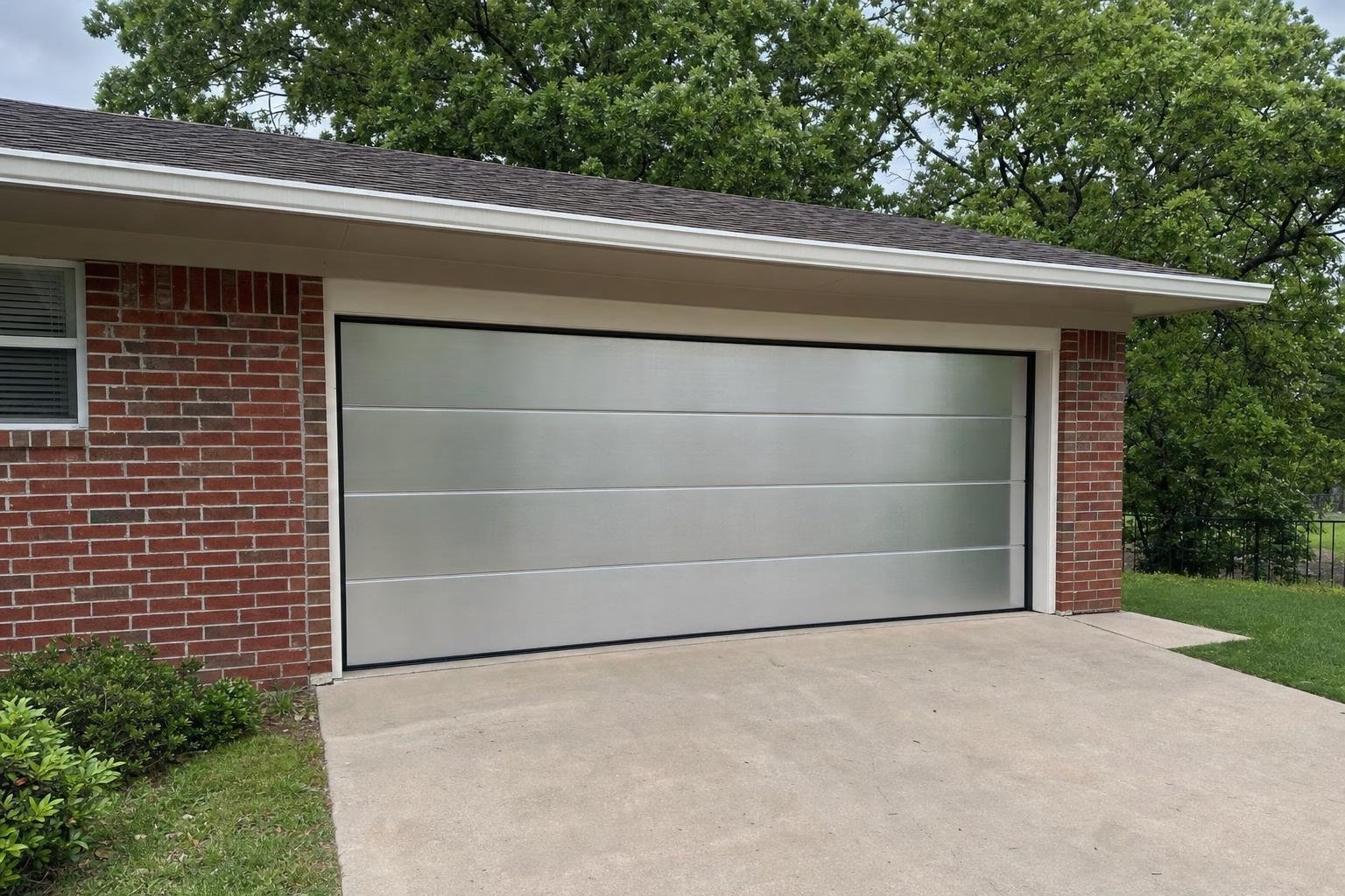 Illustrative image of garage door repair how it works work